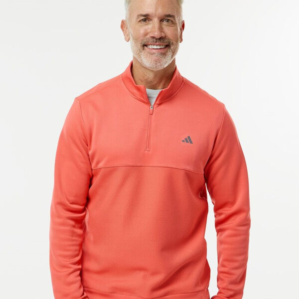 Men's Ultimate365 Textured Quarter-Zip Pullover Thumbnail