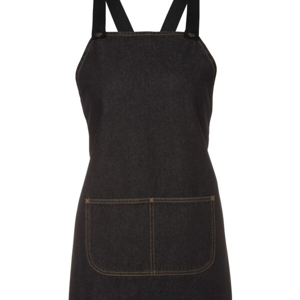 JB's CROSS BACK 65x71 BIB DENIM APRON (WITHOUT STRAP) Thumbnail