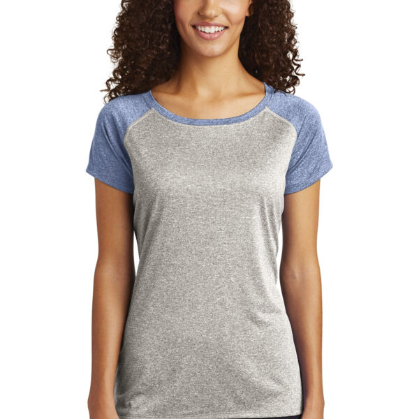 Women's Heather On Heather Contender Scoop Neck Tee Thumbnail