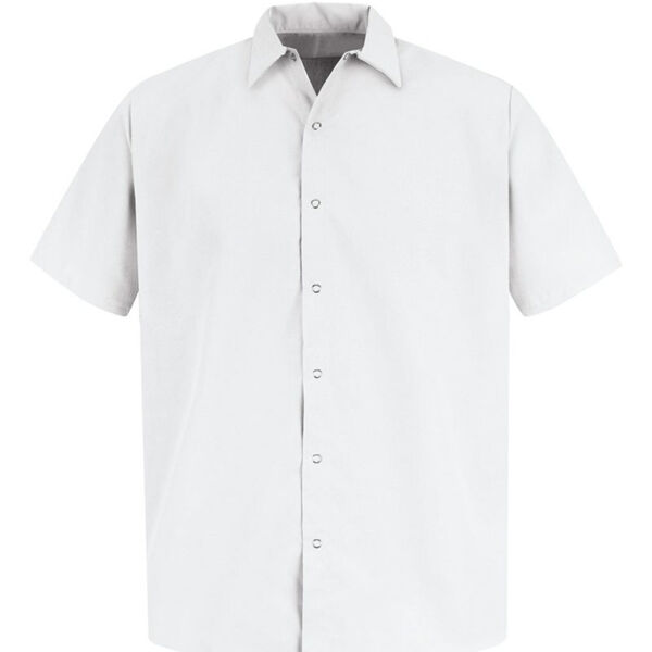 Men's Specialized Pocketless Polyester Work Shirt Thumbnail