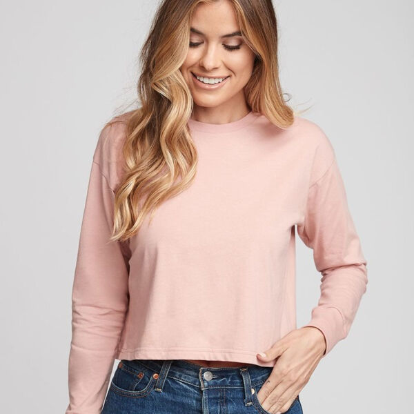 Women's Long Sleeve Modest Crop Thumbnail