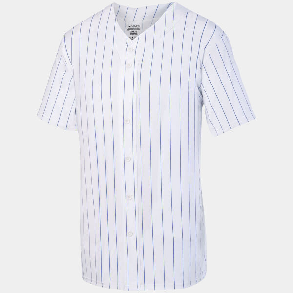 Youth Pinstripe Full-Button Jersey Thumbnail