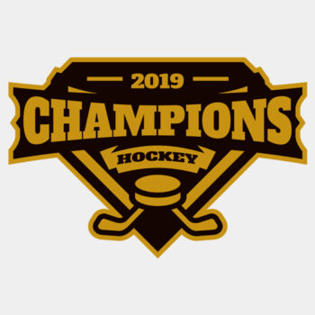 Champions Hockey logo template Thumbnail