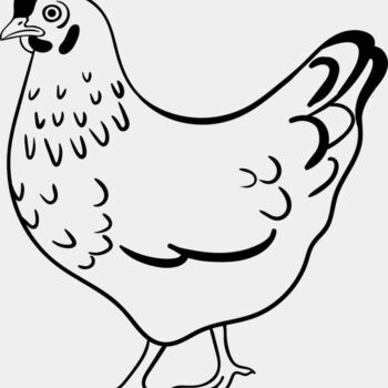 Hen   Clipart 2 Thumbnail