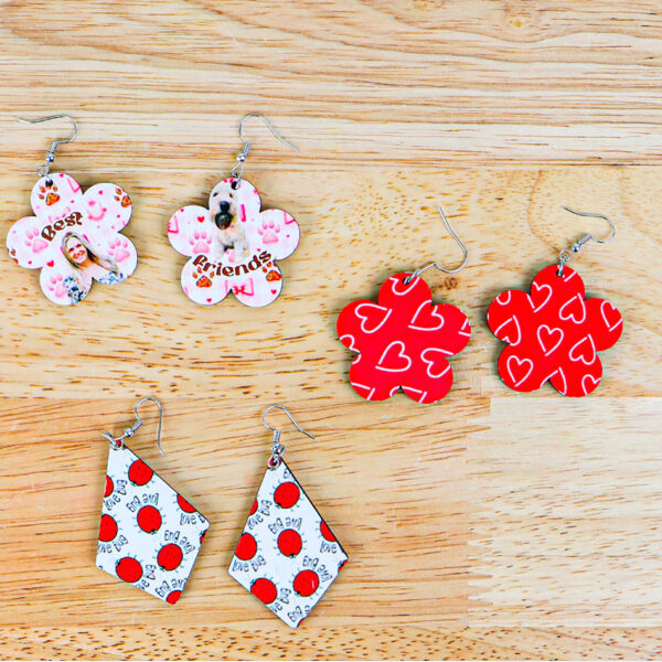 Sublimation Hardboard Earrings Thumbnail
