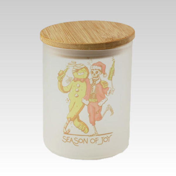 Sublimation Candle Jar W/ Bamboo lid Thumbnail