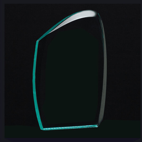 4 1/4" x 7 1/4" Tidal Series Jade Acrylic Award-Upright Only Thumbnail