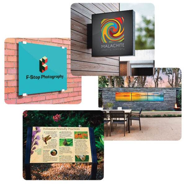 18" x 24" Gloss ChromaLuxe Outdoor Aluminum Panel Thumbnail