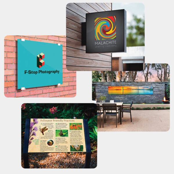 6" x 12" Matte ChromaLuxe Outdoor Aluminum Panel Thumbnail