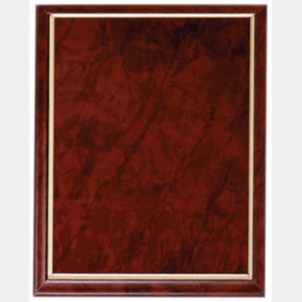 6" x 8" Ruby Marble Finish Plaque with Cove Edge Thumbnail