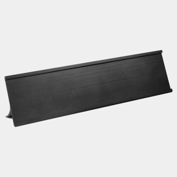 2" x 10", Kota Pro Aluminum Desk Holder, Fits 1/16" Thick Plastic Insert Thumbnail