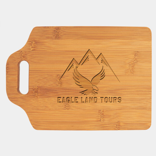 11" x 7 3/4" Cutting Board with Handle Thumbnail