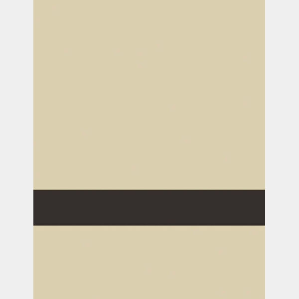Undersize 1/16" Beige/Chocolate Brown Matte Duets Laser XT Plastic Thumbnail