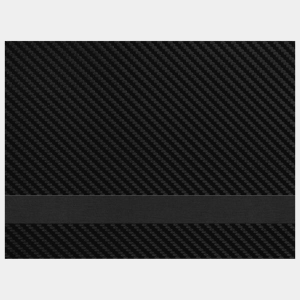 12" x 18" Carbon Fiber/ Laserable Leatherette Sheet Stock with Adhesive Thumbnail