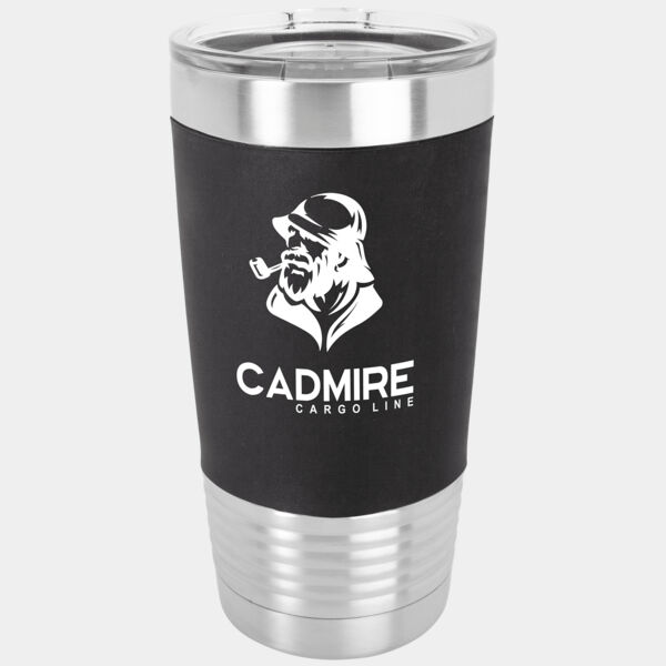 Polar Camel 20 oz. Silicone Grip Tumbler with Standard Lid Thumbnail