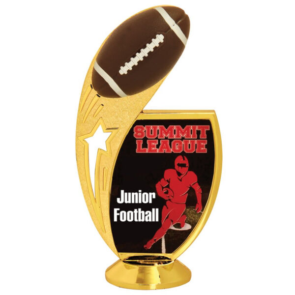 6" Football Sublimatable Insert Holder Figure Thumbnail