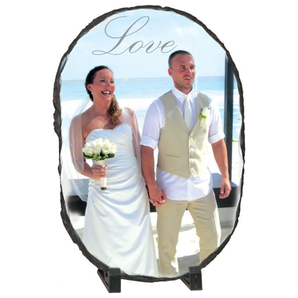 7 1/2" x 11" Oval Gloss SubliStone Thumbnail