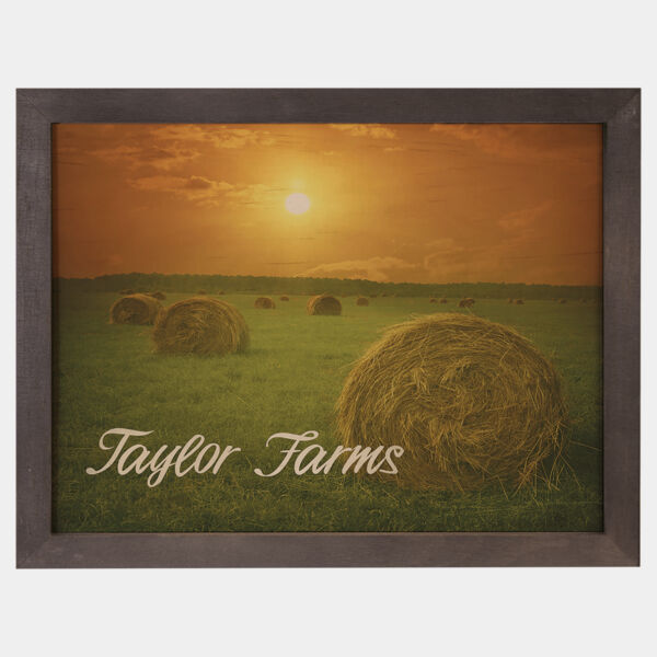8" x 10" Sublimatable Wood Photo Panel with Frame Thumbnail
