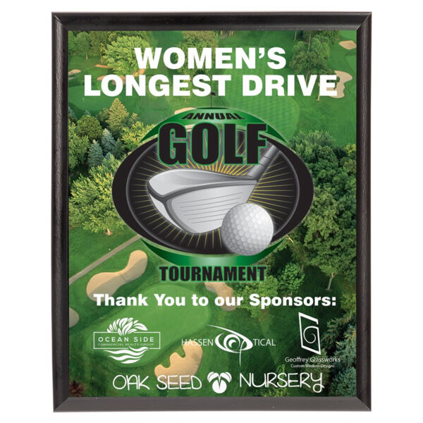 6" x 8" Unisub Sublimatable Plaque with Edge Thumbnail