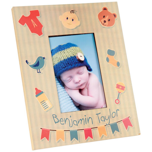 8" x 10" Matte Unisub Sublimatable Frame Holds 4" x 6" Photo Thumbnail
