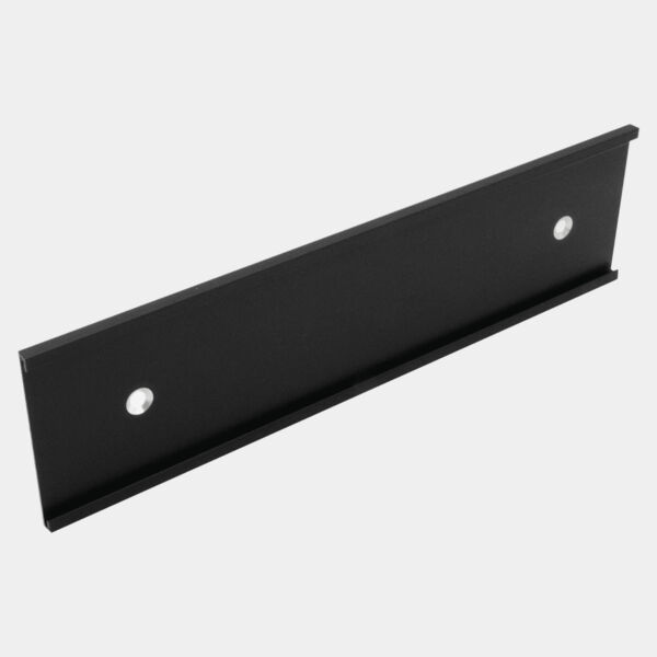 4" x 6", Kota Pro Aluminum Wall Bracket with Mounting Holes, Fits 1/16" Thick Plastic Insert Thumbnail
