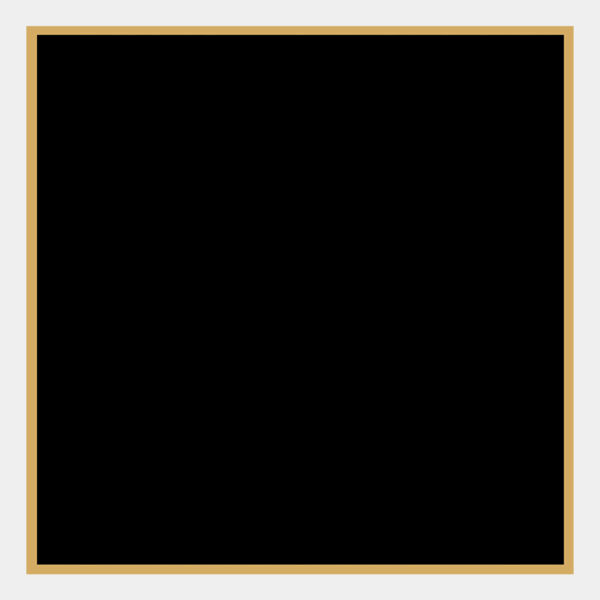 2 1/8" x 2 1/8" Laserable Brass Plaque Plate with Border Thumbnail