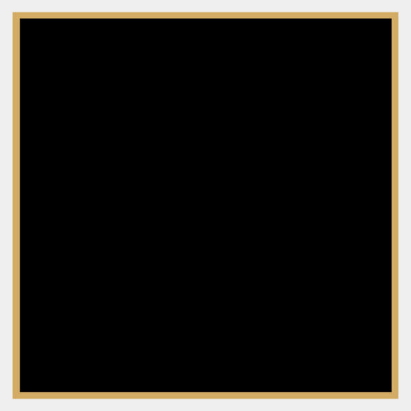 3 1/8" x 3 1/8" Laserable Brass Plaque Plate with Border Thumbnail