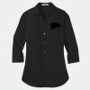 Women's 3/4 Sleeve Carefree Poplin Shirt Thumbnail